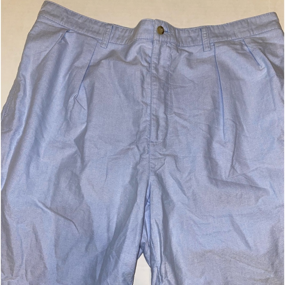 Polo Ralph Lauren Shorts Tyler Pleated Front Light Blue Size 42 EUC  0037